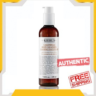Sữa rửa mặt hoa cúc Kiehl’s Calendula Deep Cleansing Foaming 230ml Loại giảm mụn, dầu thừa (ptt)