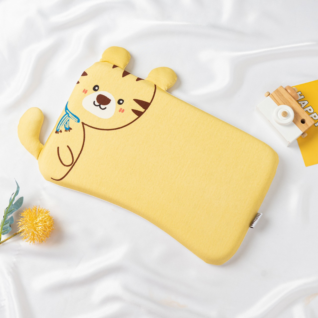 GỐI CAO SU NON CAO CẤP MOLLI THIẾT KẾ CÔNG THÁI HỌC CHO BÉ TỪ 1-6 TUỔI