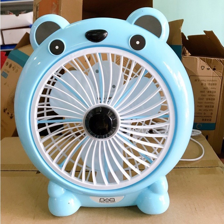 Quạt Hộp Hình Thú Mini Để Bàn