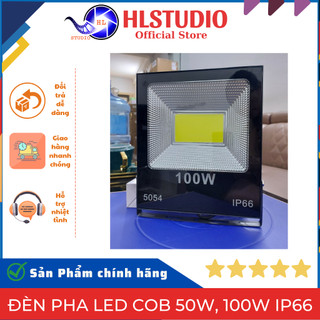 Đèn pha led cob 100w ip66 chất lượng tốt p100t2/v2 hl studio