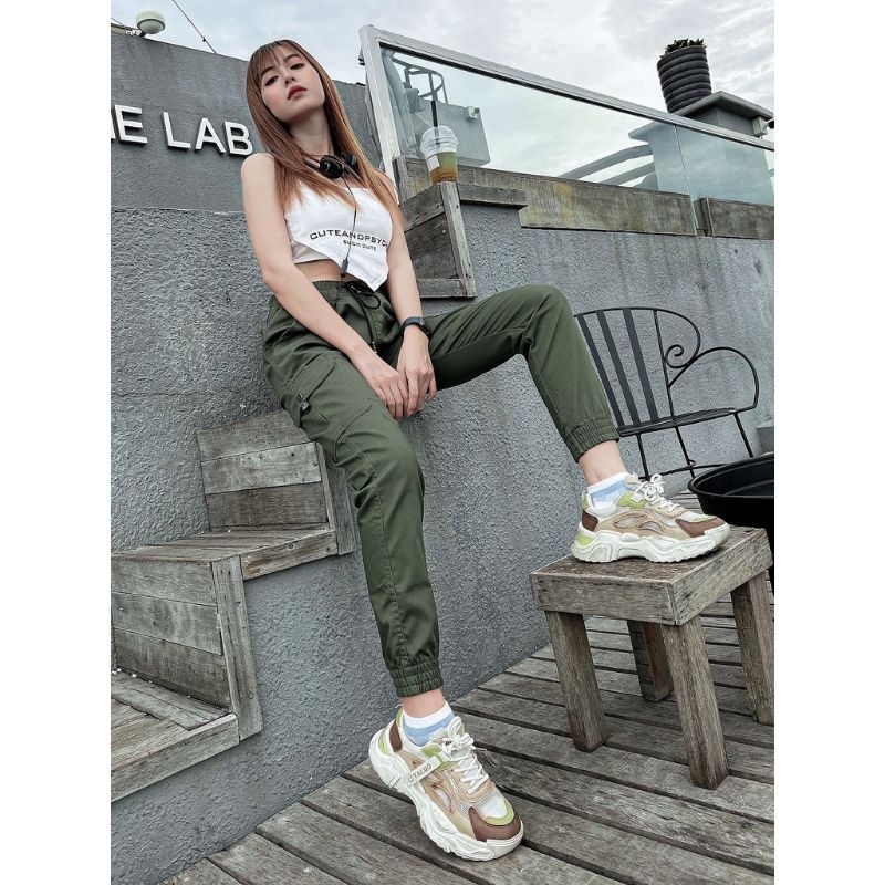 Quần jogger kaki rằn ri nam và nữ , quần lính nam nữ túi hộp loại 1 | BigBuy360 - bigbuy360.vn