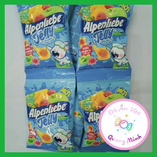 Dây 8 gói Kẹo dẻo Alpenliebe Jelly Biển xanh long lanh hương trái cây tổng hợp với nước ép trái cây giải nhiệt mùa hè
