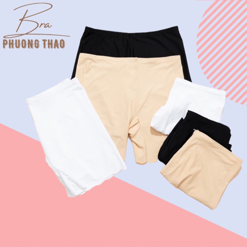 Quần mặc trong váy thun lạnh điều hòa không viền cao cấp PT11