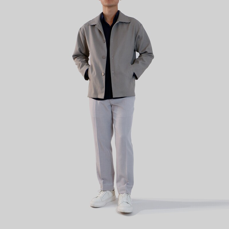 Quần dài nam betterNICK ống đứng màu Xám, thoải mái vận động công sở hoặc đi dạo