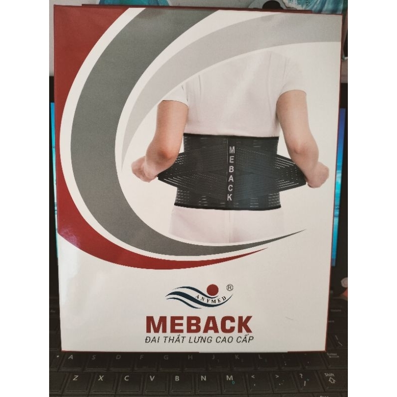 Đai thắt lưng cao cấp Meback hỗ trợ cột sống