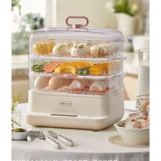 Nồi hấp bear 3 tầng 12lít -dzg-ca2d1