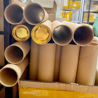 Ống Tube Ống giấy đựng poster, bìa áo truyện tranh