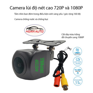 Camera lùi cho xe ô tô độ phân giải ahd 720p và 1080p