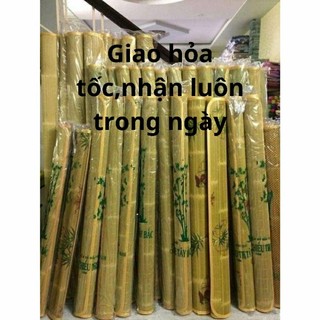 Chiếu trúc tây bắc, chiếu trúc tăm tre nan mộc tự nhiên .