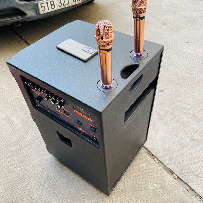 Vỏ Thùng Loa 40 4 Tấc Đơn Lưới Aray 3way 3 Đường Tiếng