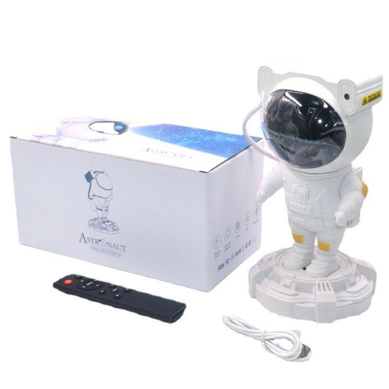 Đèn LED Phi Hành Gia Có loa Bluetooth, Đèn Chiếu Sao Thiên Hà, Đèn Trang Trí, Đèn Ngủ, Đèn Phòng Bay BIBI SHOP