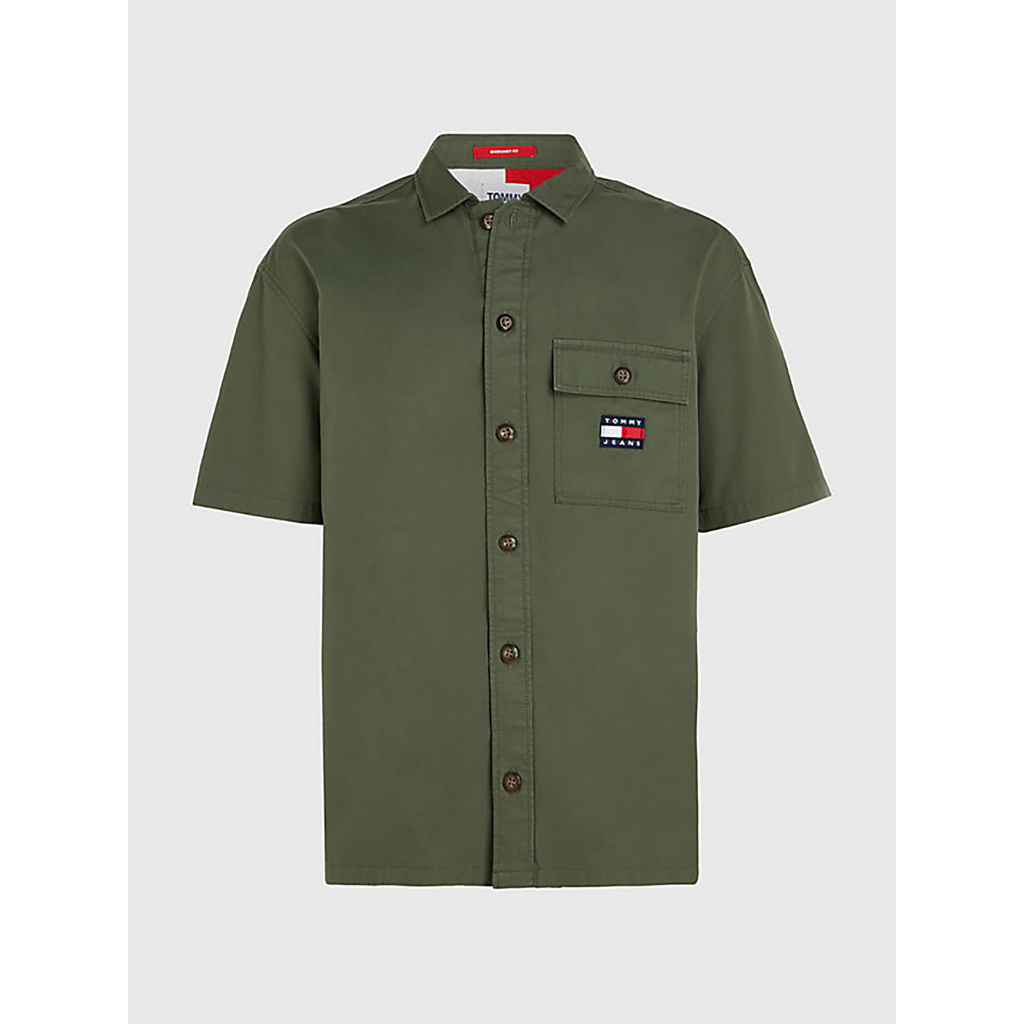 Áo Sơ Mi Nam Tay Ngắn Tjm Classic Solid Ss Overshirt