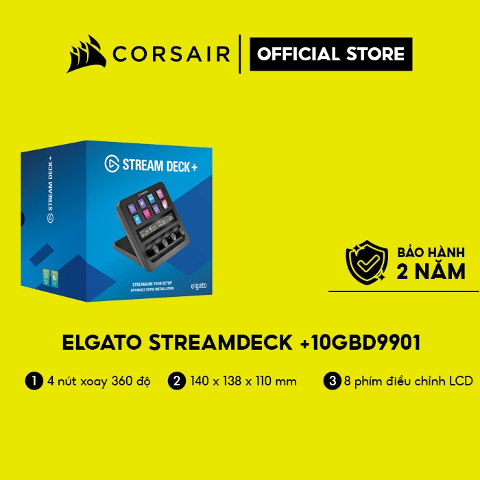 Bàn phím Elgato StreamDeck +10GBD9901