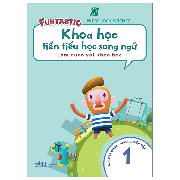Sách Khoa học tiền tiểu học song ngữ - Sách luyện tập 1