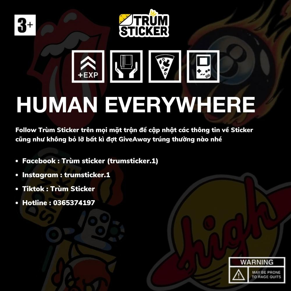 Set 50 Stickers, Hình Dán Cyberpunk Edgerunners- movie,game - Trang Trí, Decor Laptop, Cặp Sách - TRÙM STICKERS 004