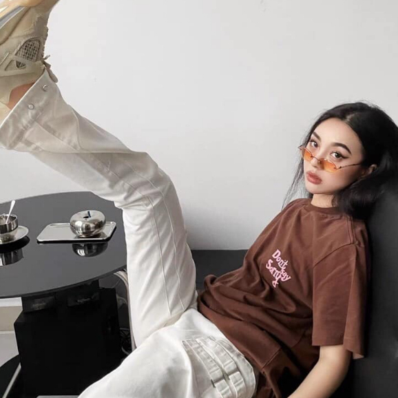 Áo thun unisex nam nữ Dont Say Sorry Cotton 100%, Form Oversize cao cấp VNXK ảnh thật