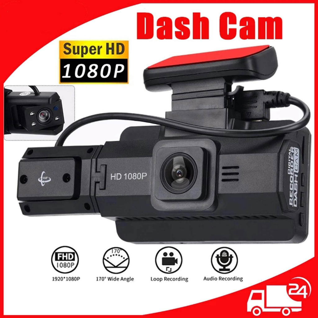 Camera hành trình Có hỗ trợ quay nội thất xe cho clip Vlog góc rộng 360 độ Vlog Camera Car FHD 1080 ☘️ FREESHIP ☘️ | BigBuy360 - bigbuy360.vn