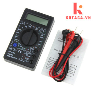 Đồng hồ đo điện áp đồng hồ vạn năng đo điện trở màn hình lcd dt 830b