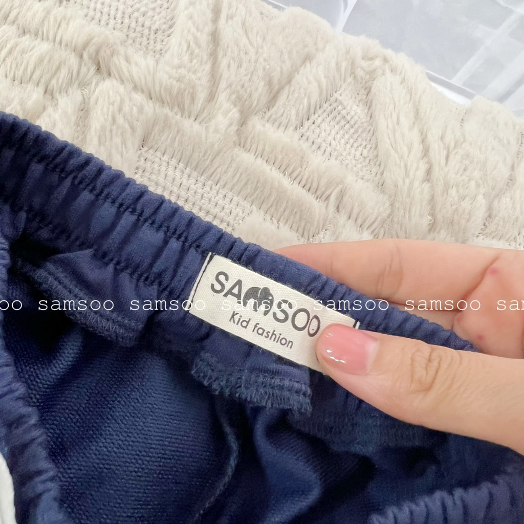 Bộ 3 lỗ họa tiết khủng long Samsoo Kids cho bé trai