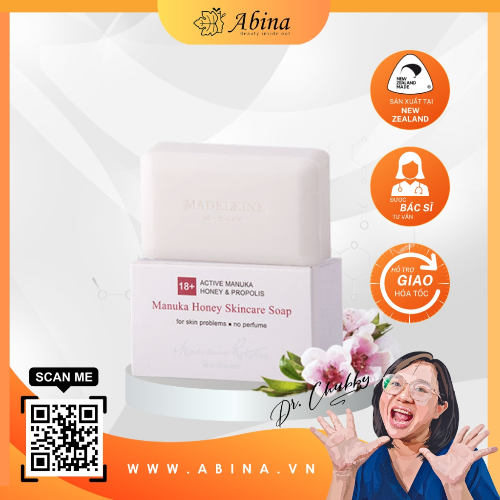 Xà Phòng Rửa Mặt Mật Ong Manuka Skin Health Madeleine Ritchie 125g - Dr