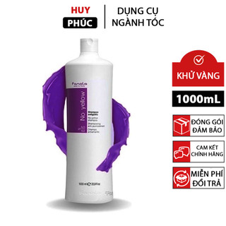 Dầu gội tím Fanola 1000ml khử vàng giữ màu tóc nhuộm trắng, tóc tẩy bạch kim