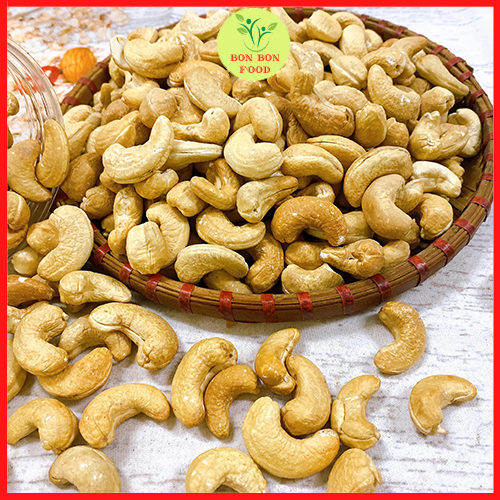 Hạt điều nguyên sạch lụa nguyên vị loại 1  chuẩn Bình Phước 500Gr