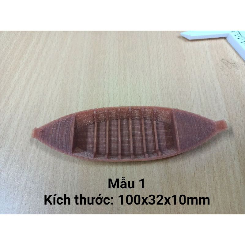 Thuyền ba lá trang trí tiểu cảnh