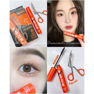 Set mascara + kẹp mi born to be a'pieu