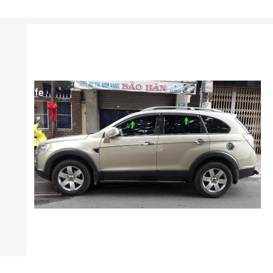 Bộ vè che mưa đen xe Chevrolet Captiva Dùng chung tất cả các đời 2011 đến 2019