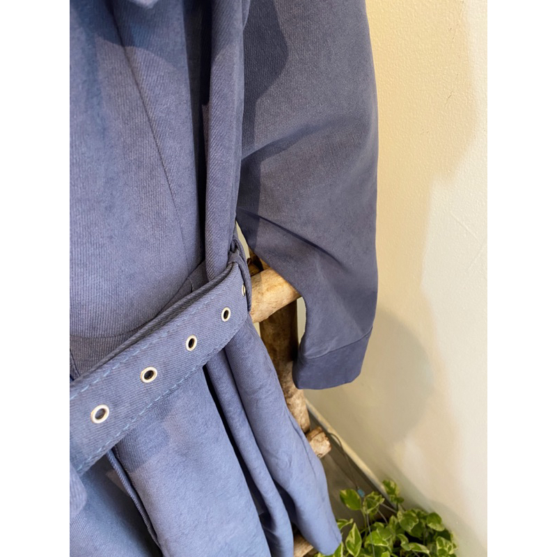 Đầm da lộn 2hand