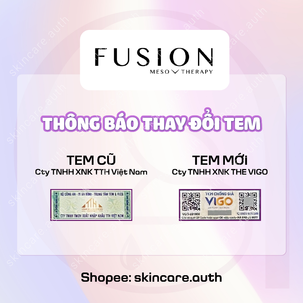 SERUM FUSION RETINOL 1.0 Căng Bóng, Trẻ Hoá Da 30ml