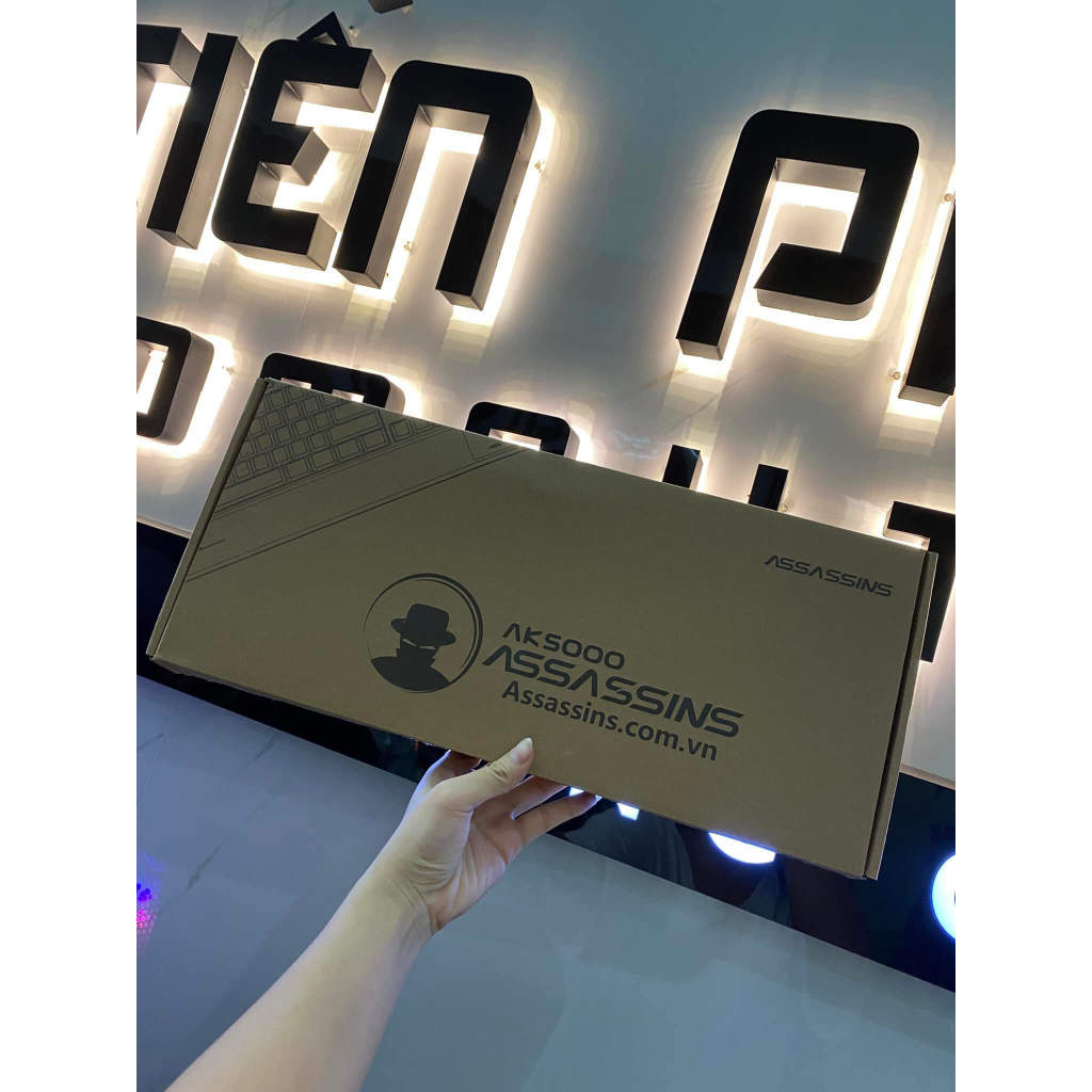 Bàn phím Gaming giả cơ Assassins AK-5000 Chính hãng LED