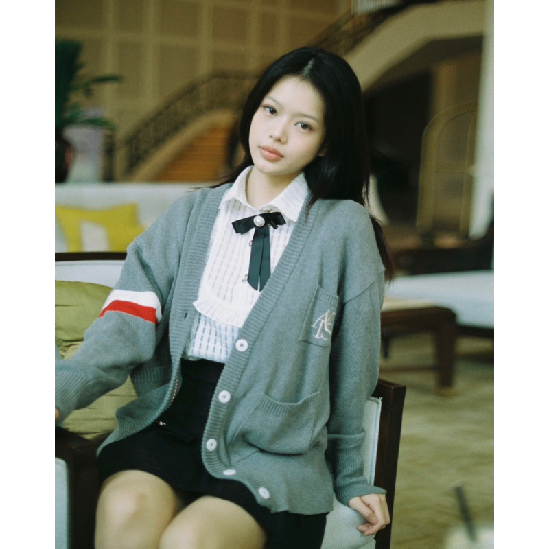 Áo 𝐀𝐓𝐘𝐒® 𝐓𝐑𝐈𝐂𝐎𝐋𝐎𝐑 𝐂𝐀𝐑𝐃𝐈𝐆𝐀𝐍 (XÁM)