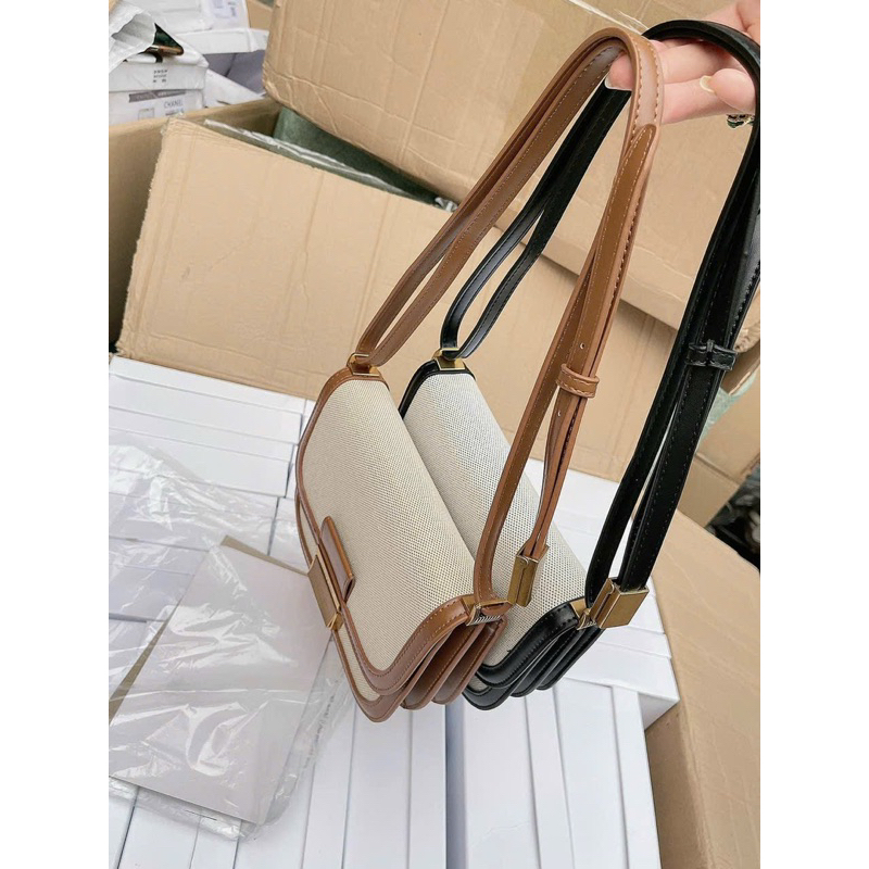 Túi xách Cikey phím đàn viền màu