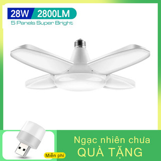 Bóng đèn LED cánh quạt xếp - ánh sáng trắng siêu sáng