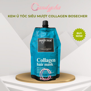 Kem ủ tóc Bosecher 500ML phục hồi tóc khô xơ hư tổn siêu mềm mượt | Bản mới của ủ tóc COLLAGEN KARSEELL MACCA