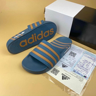 Dép nam adidas Mẫu mới nhất Hot 2025, Dép adidas đế cao su non Form dáng thể thao, chống nước chống hôi chân( đủ size )