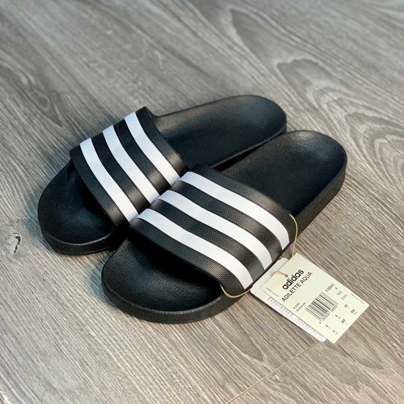 Dép nam adidas Mẫu mới nhất Hot 2023, Dép adidas đế cao su non Form dáng thể thao