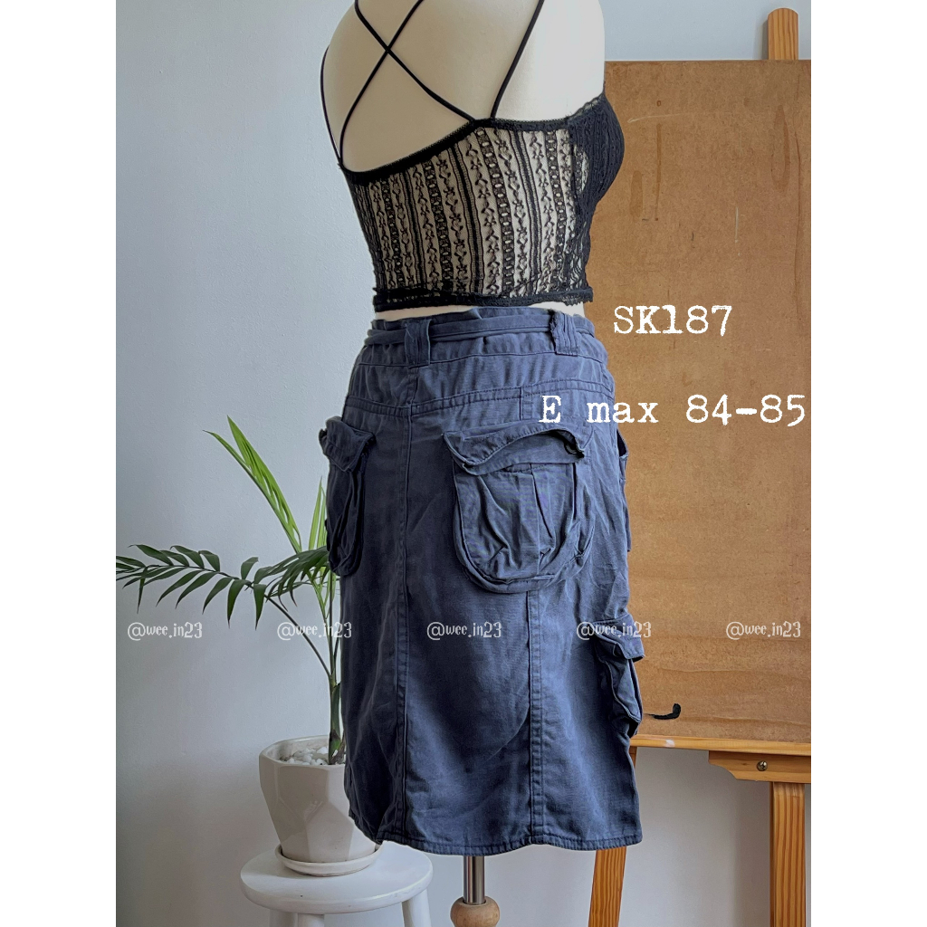 Chân Váy Si Tuyển Vitage Siêu đẹp - Chân váy xô đũi Nhật -  2HAND - Độ mới cao - Y2k, Gen Z, Goth