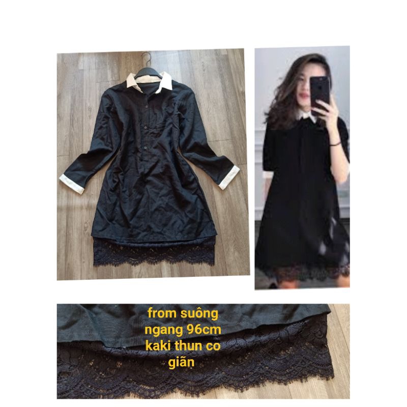 Đầm sơ mi 2hand