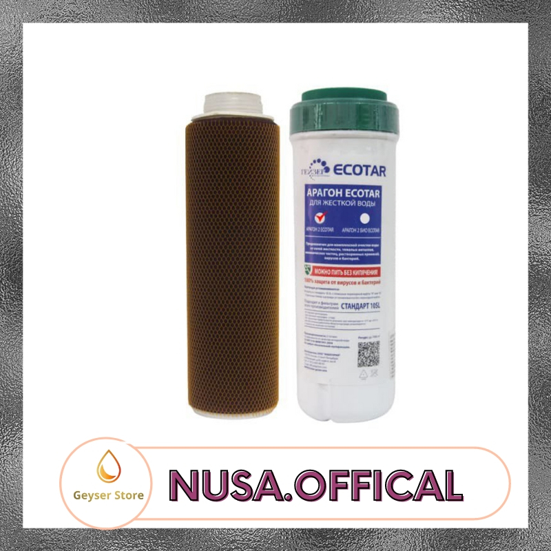 Bộ lõi lọc nước 123 máy Nano Lõi ARAGON , CARBON , CATION Nano Geyser - Hàng chính hãng