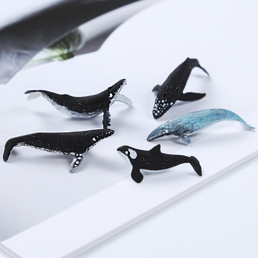 Mô hình cá voi 3D làm đèn,trang sức,trang trí tiểu cảnh resin diy