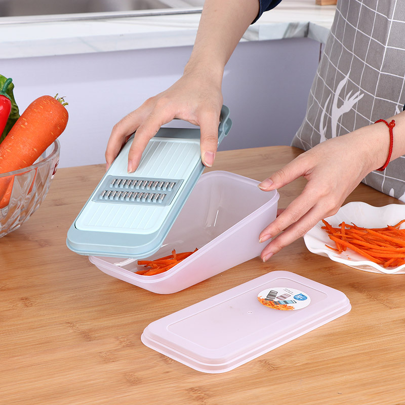 Dụng cụ bào củ quả đa năng có khay đựng