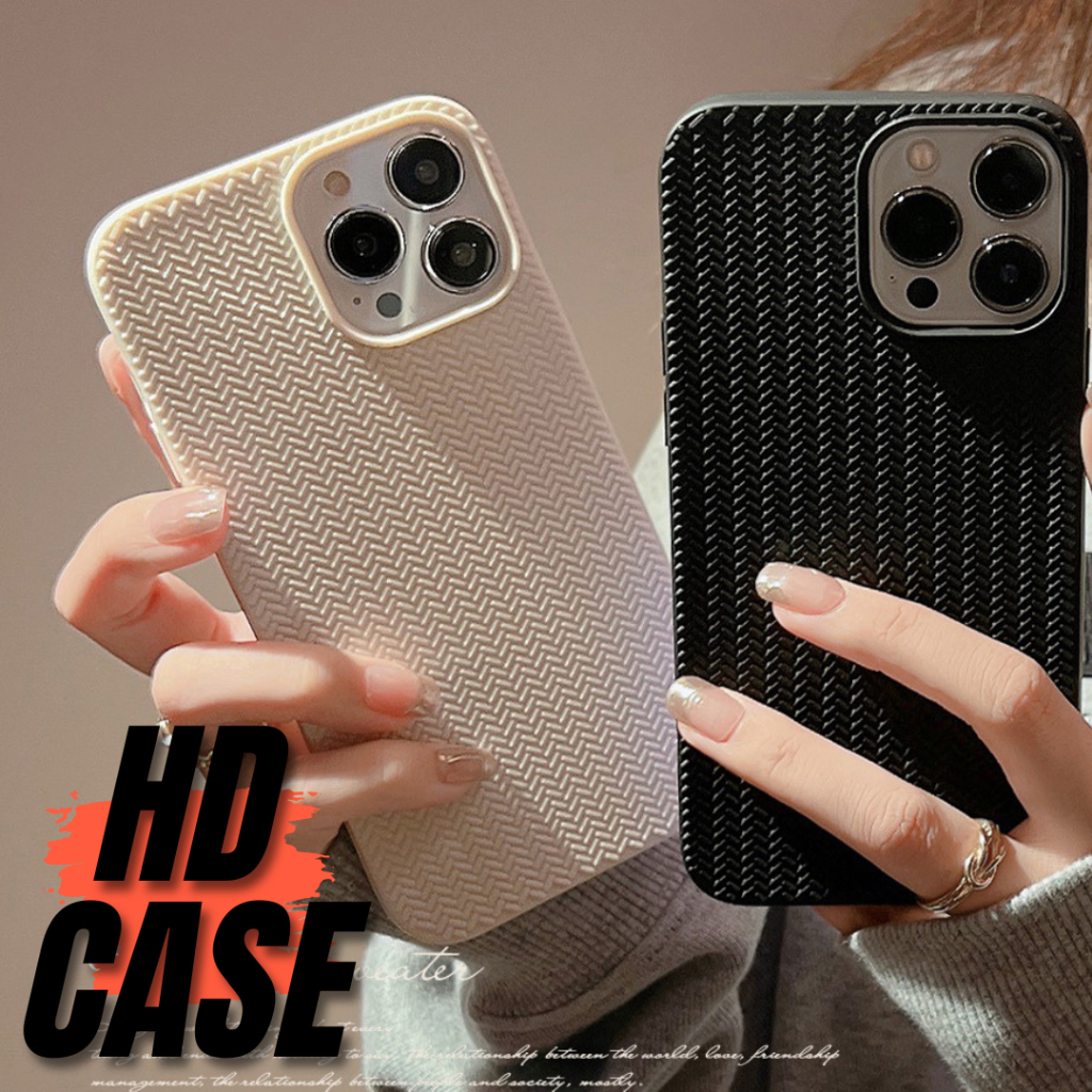 Ốp lưng iPhone TPU Cứng Nhám, Hoạ Tiết Áo Len , Chống Sốc, Chống Bẩn 14/13/12 các dòng | HD Case