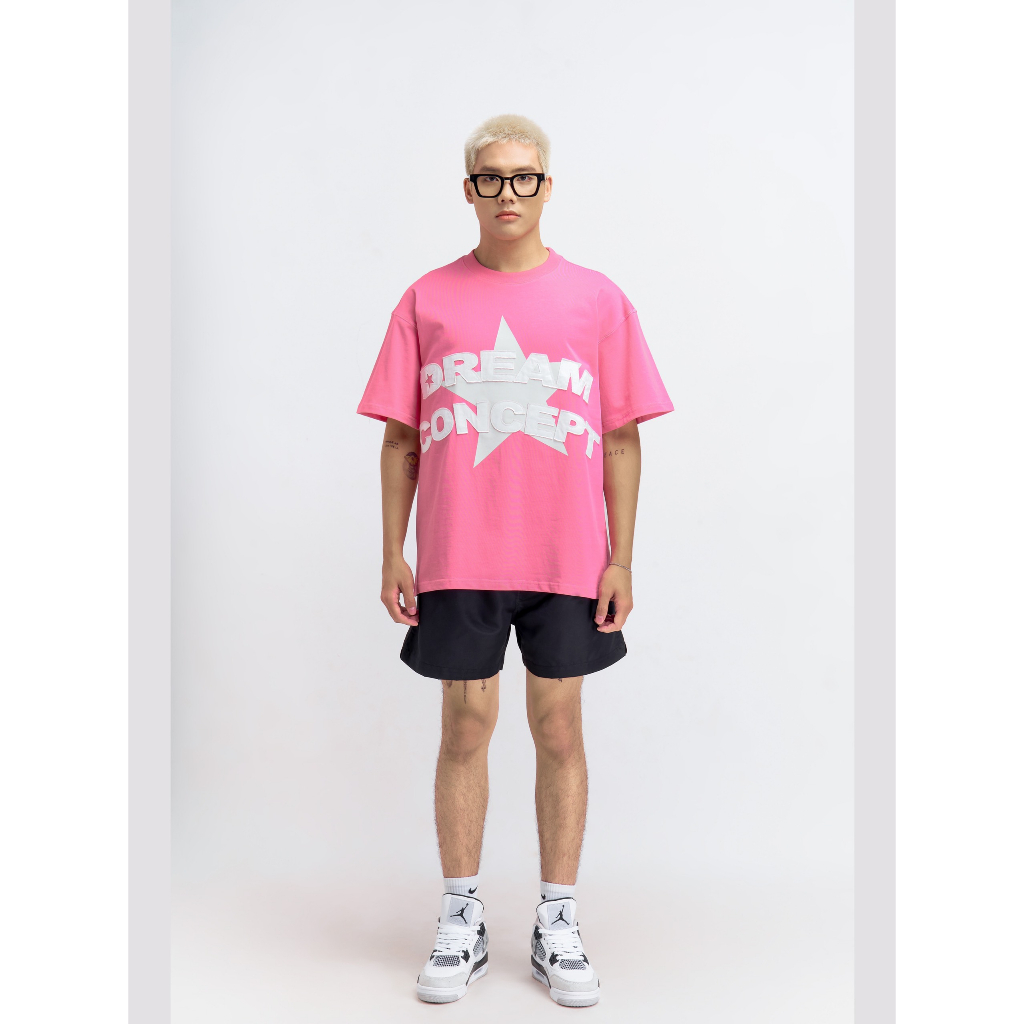 Áo Thun ROSACESTAR DREAMIZ - chính hãng DCSG - Hồng