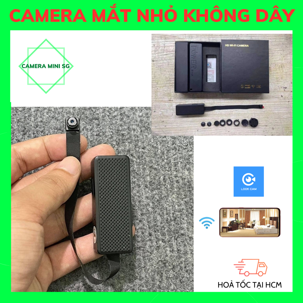 Camera mini wifi Z99 Smax xem qua điện thoại có thu cả hình ảnh và âm thanh tự động lưu video