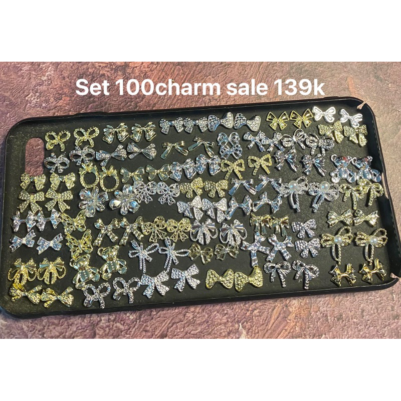 Sỉ 100 cái charm làm nail giá siêu rẻ y hình (ẢNH CHỤP THẬT)