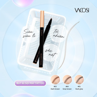 Bút kẻ mày dạng xăm Vacosi Realbrow Tattoo Pen