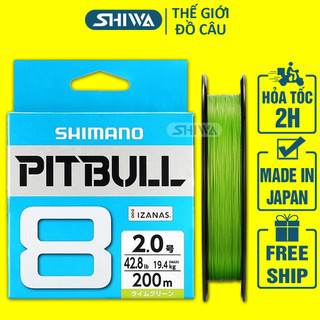 Dây Dù Câu Cá Siêu Bền SHIMANO PITBULL X8 (150 Mét) - Phụ Kiện Đồ Câu Shiwa