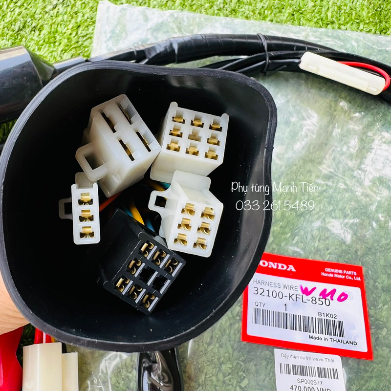 Dây điện sườn Wave Thái hàng công ty loại 1